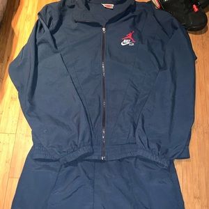 Vintage 90s Nike Jordan sweat suit .